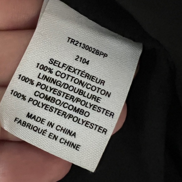 Derek Lam 10 Crosby Hayden Quilted Red Black Faux Fur Coat Peacoat Large - Picture 11 of 11